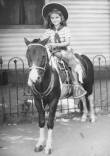 Neva on her pony
