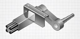 rubber torsion suspension axles