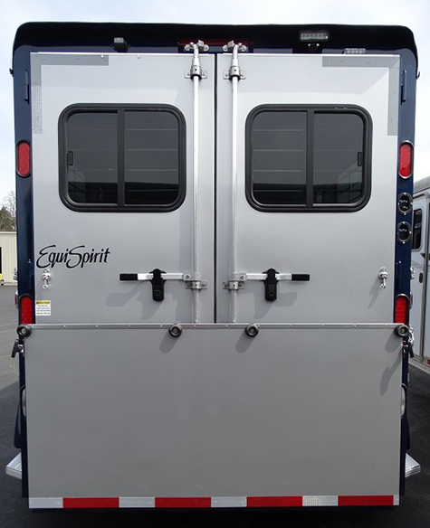 trailer rear door windows