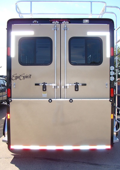  Two Horse Trailer with Optional Roof Rack