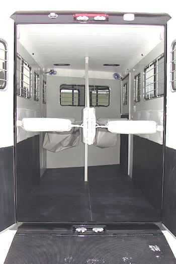 2 Horse Bumper Pull Stalls