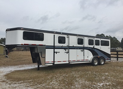 3 Horse gooseneck